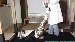 FutileStruggles - Olivia Rose Hogtied and Pump Gagged Tight 1