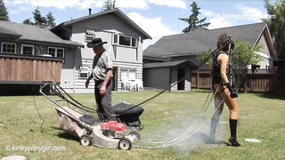 KINKY PONYGIRL - AR-JG-Mow Lawn